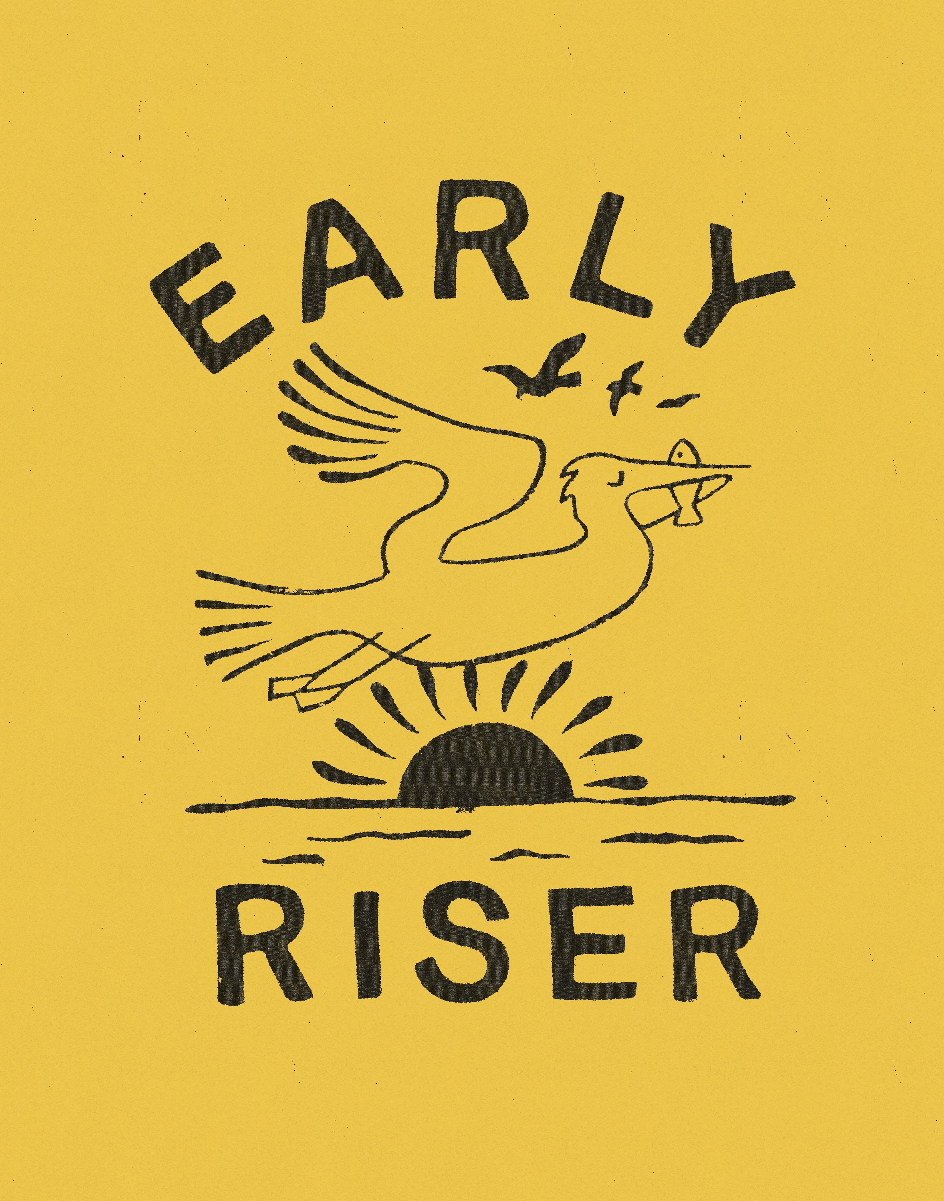EARLY RISER ART PRINT